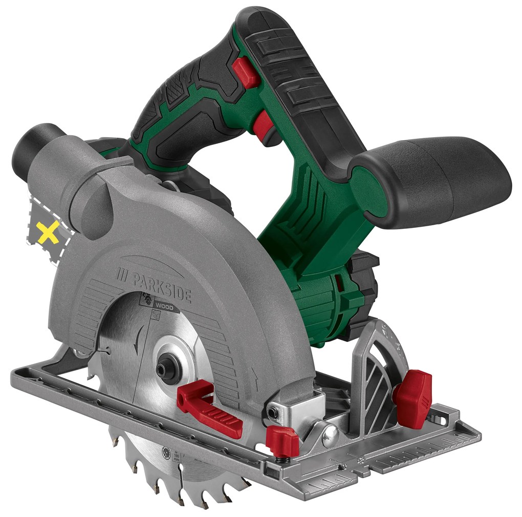 Parkside® Aku ručná kotúčová píla 20 V Phksa 20 Li - bez akumulátora (100395419)