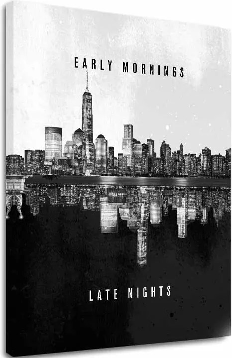 Obraz na plátne Early &amp; Late - Moderný Motív
