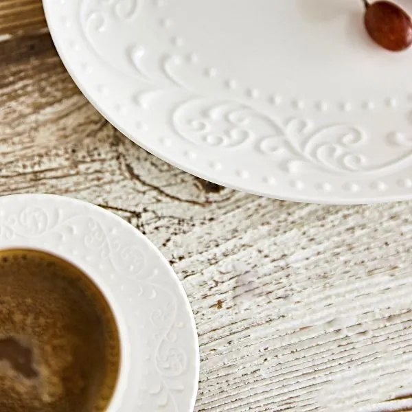 Servírovací tanier SYLIA s ornamentom 874715 35x25 cm