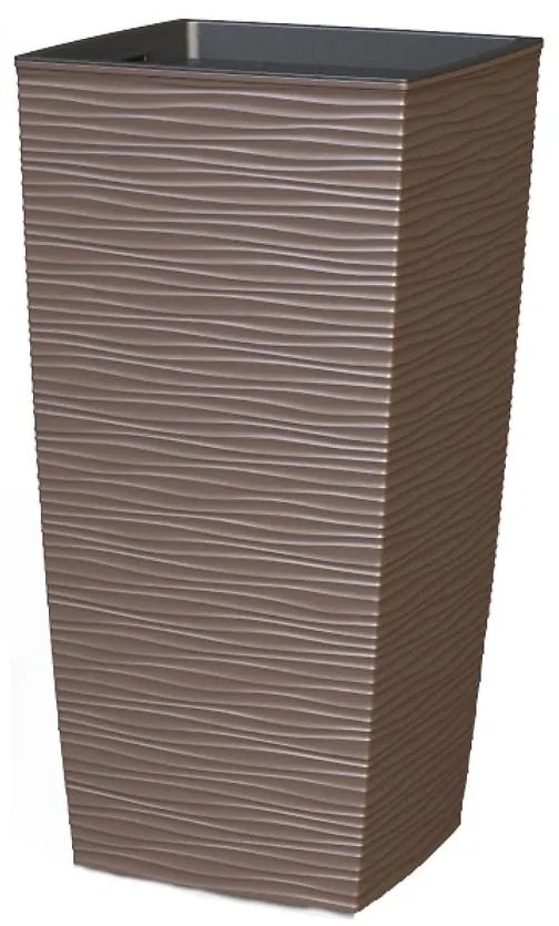 Kvetináč Aurora 35x35x67h Mocca Am03567