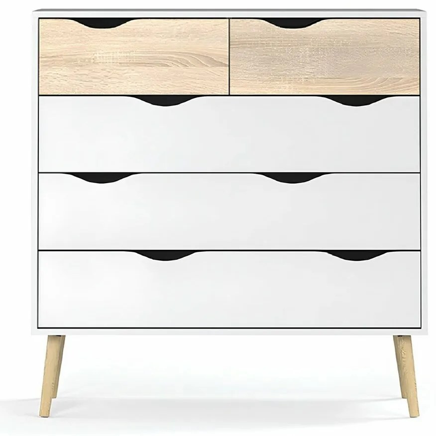 Komoda OSLO 75456, biela