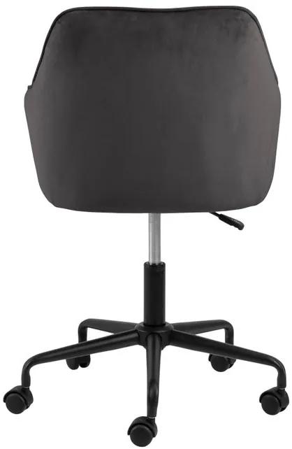 Kancelárska stolička BENETA 59x59x89 cm - tmavo-sivá