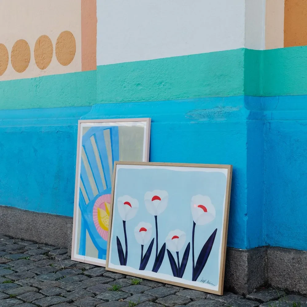 The Poster Club Plagát Flowers 01 by Iga Kosicka 50x70 cm