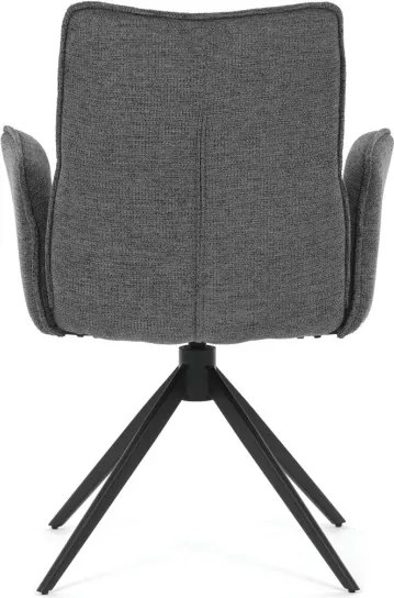 Jedálenská stolička sivá DCH-D1328 GREY2