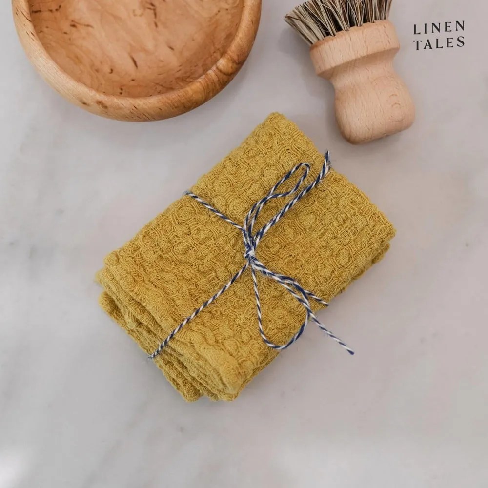 Ľanové utierky v súprave 2 ks 26x26 cm - Linen Tales