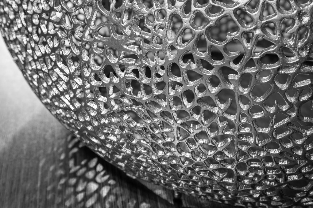 Konferenčný stolík Leaf silver 80cm