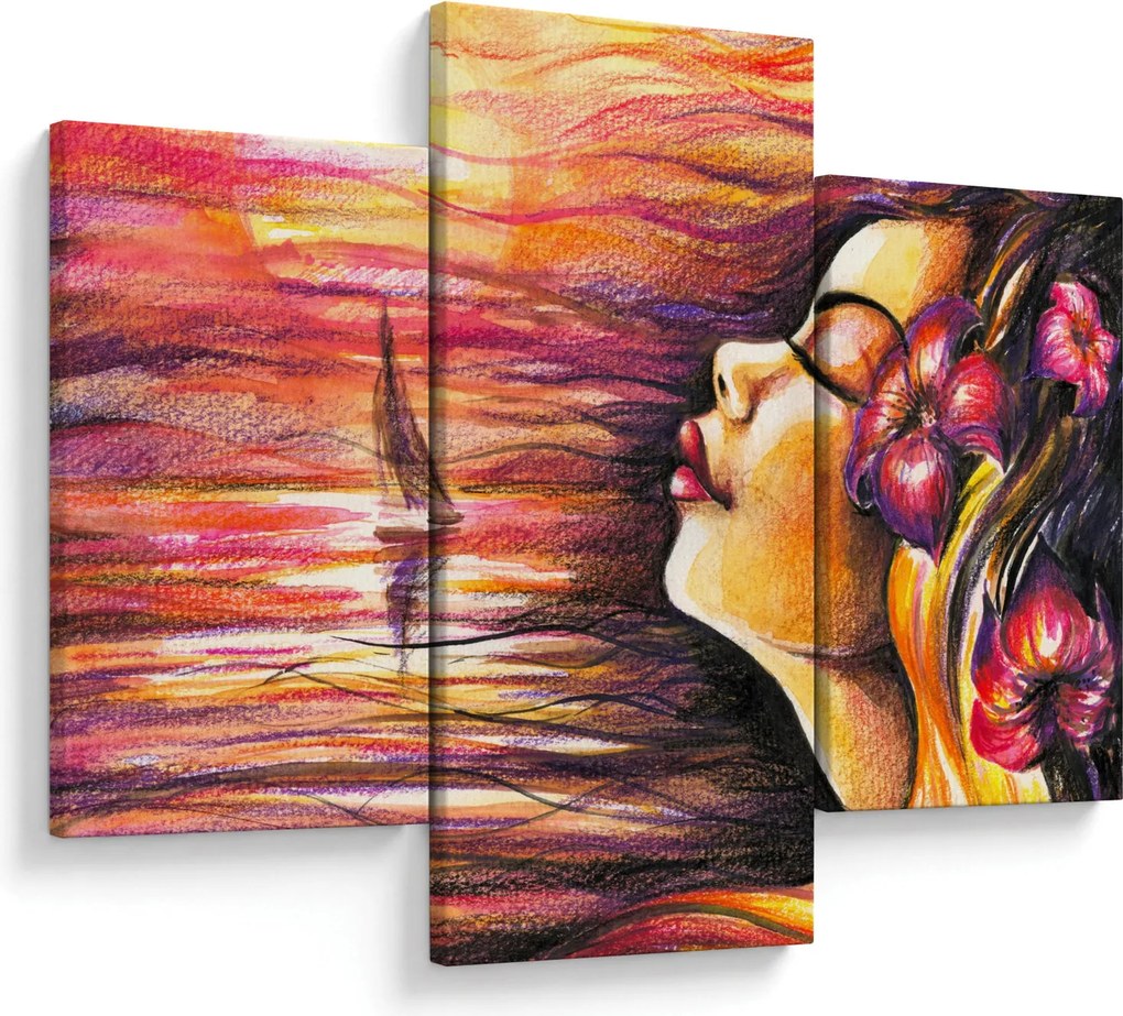 Obraz - Spomienky na leto (90x60 cm)