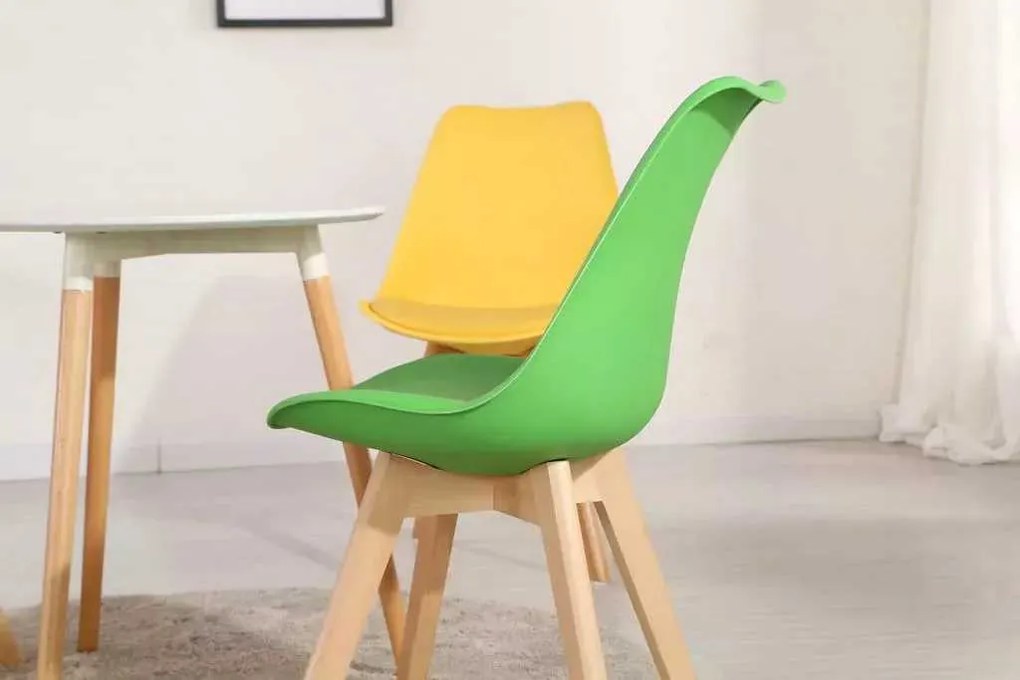 LuxuryForm DESIGN Jedálenská stolička BALI - zelená