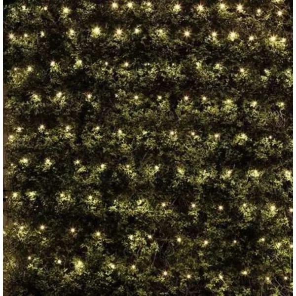 Izoxis 19762 Vianočný svetelný záves 160 LED teplá biela