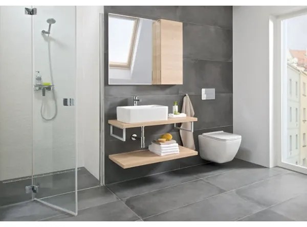 JIKA H8184230001121 - Umývadlo na dosku CUBITO 50x35 cm keramika/biela