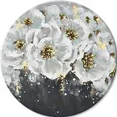 Okrúhle obrazy s akrylom Večerný tanec