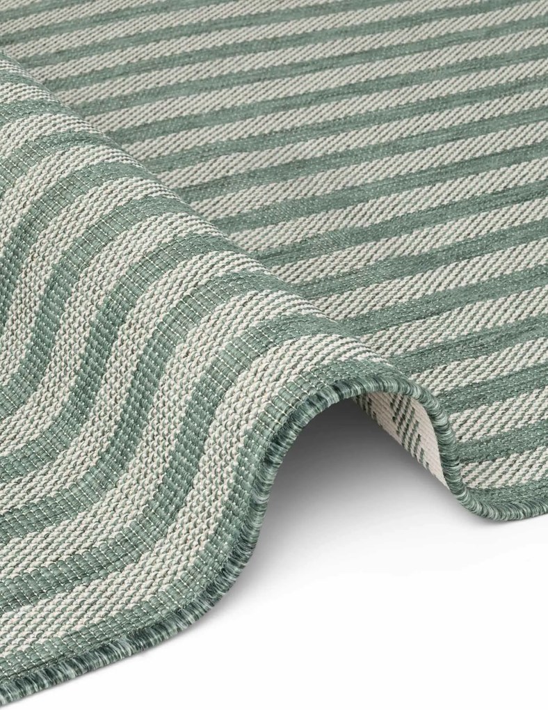 Ted Baker, Kusový koberec Ted Baker Haringey 106396 Green White, 200x300, zelená, chodba / predsieň