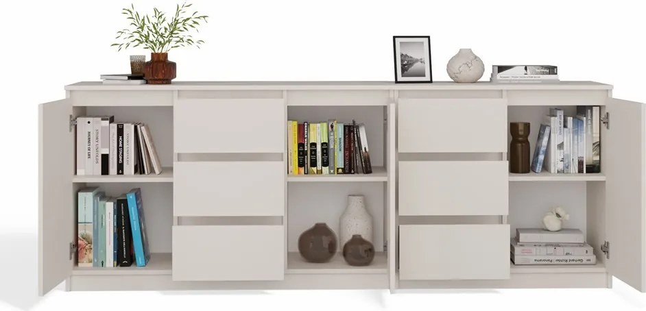 Sada 2ks komod Costa 200 cm kašmír