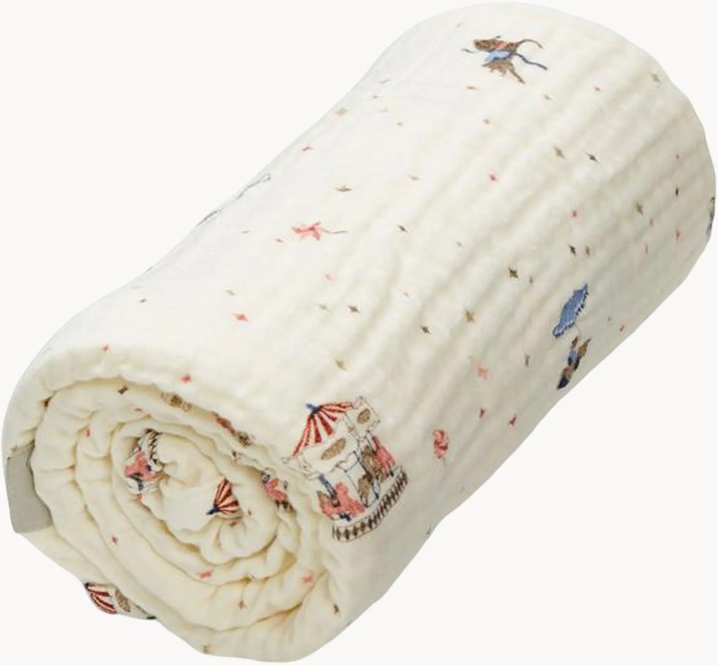 Detská deka z organickej bavlny Carousel