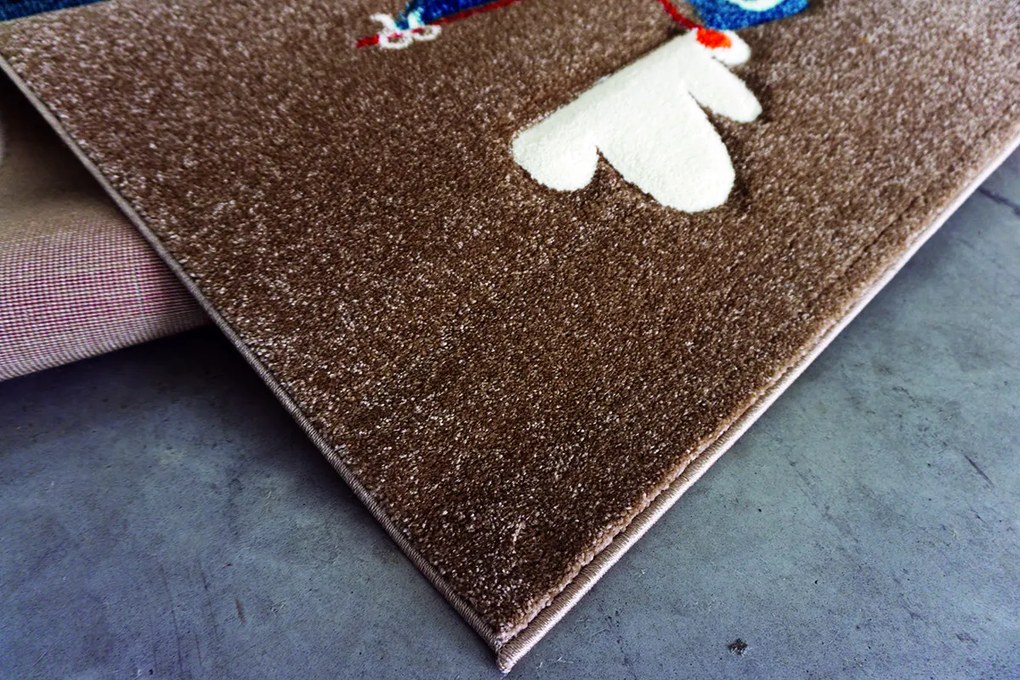 Detský koberec Smart Kids 22766 Blue, 120x180, viacfarebná, detská izba, Berfin Dywany