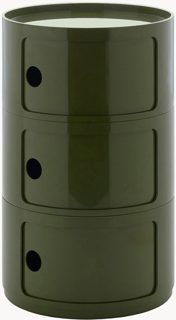 Dizajnová skrinka Componibili, 3 moduly, V 70 cm