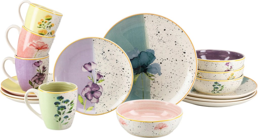 XXXLutz KOMBINOVANÝ SERVIS Armonia 16-dielne Creatable - Online Only bytové doplnky - 007768078601