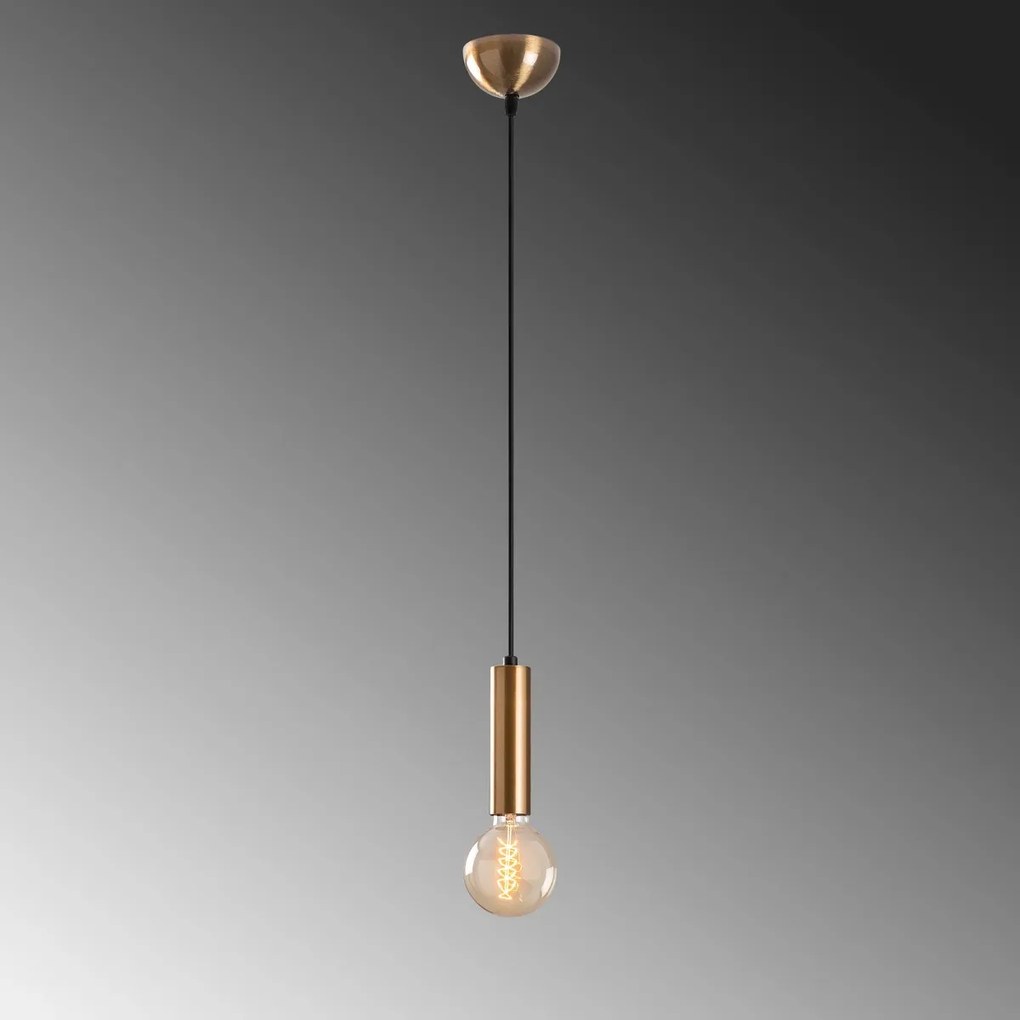 Závesné svietidlo Tempo III zlaté