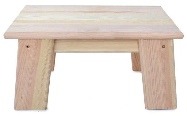 Stolička z borovicového dreva v prírodnej farbe – Rojaplast