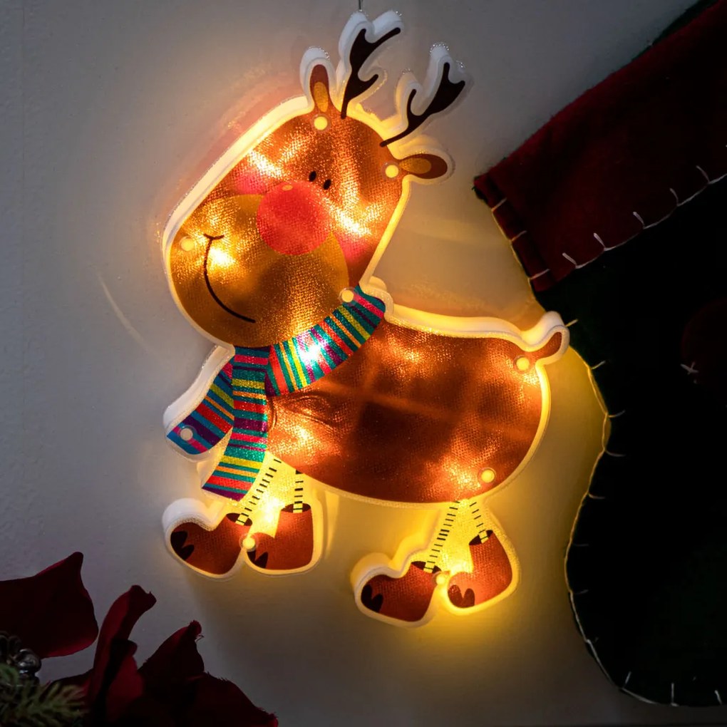 LED závesné svietidlá Vianočná dekorácia sob
