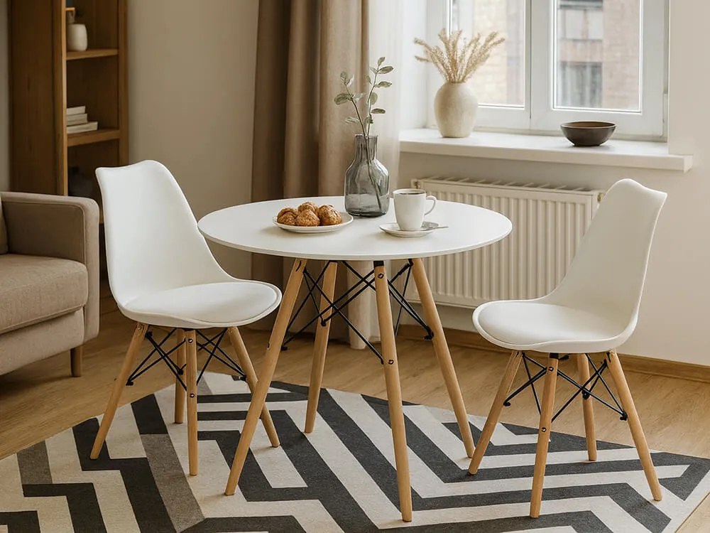 CH Jedálenská stolička Theo II - biela