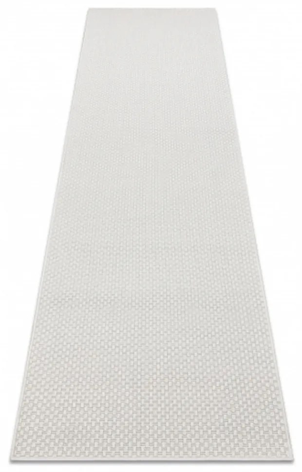 Kusový koberec Decra biely atyp 60x300cm