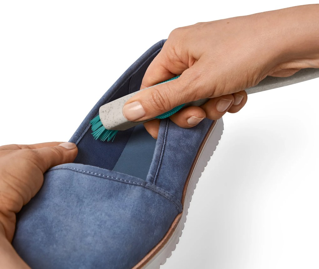 Čistiaca kefka na hrubé nečistoty a topánky 2 v 1