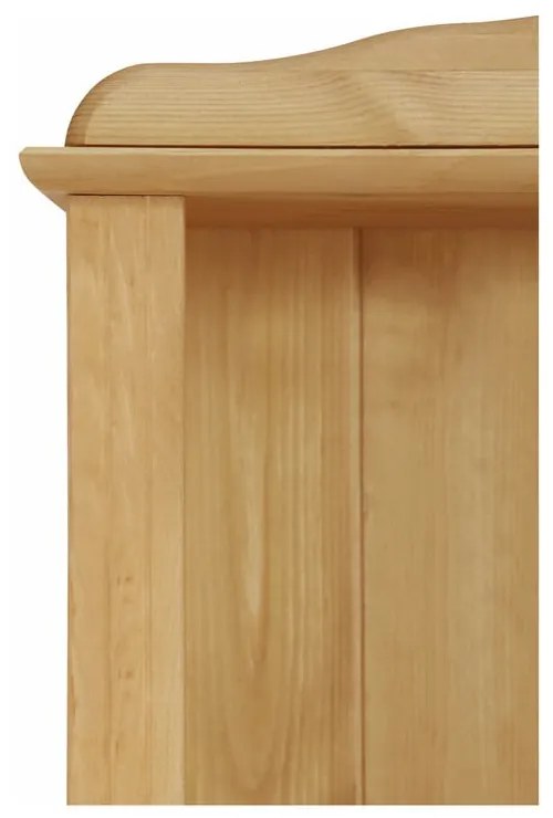 Knižnica z borovicového dreva v prírodnej farbe 77x116 cm Ella – Støraa