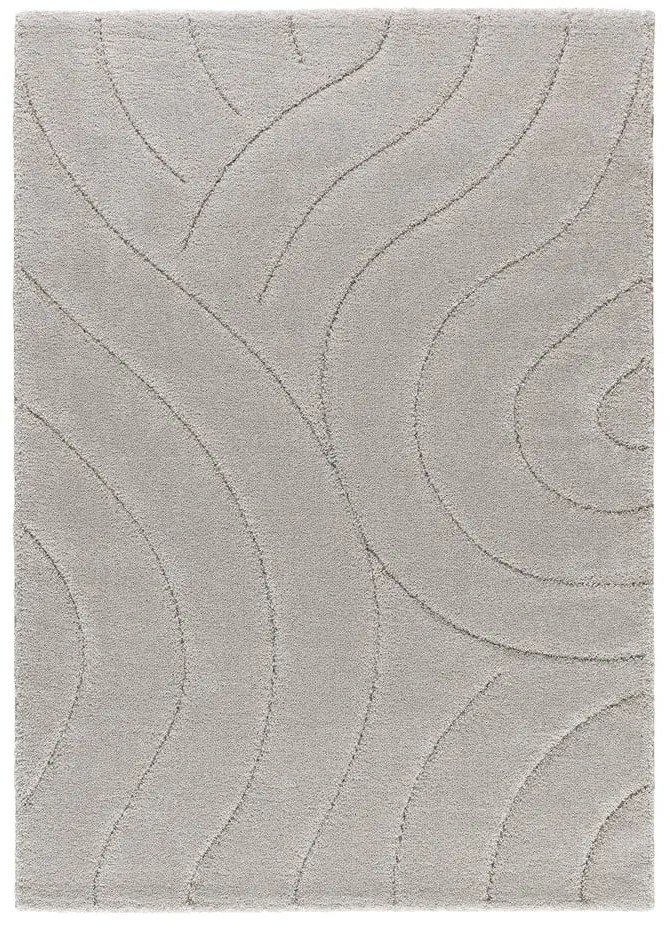 Svetlosivý koberec 60x120 cm Molier – Universal