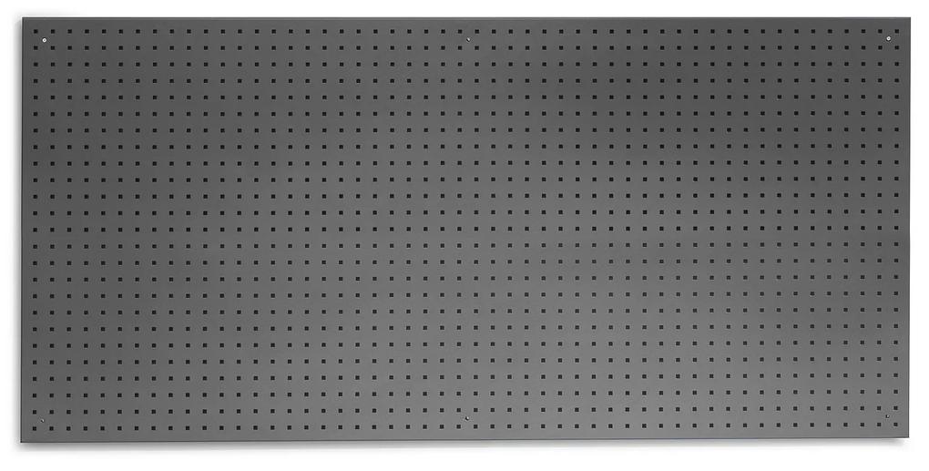 Panel na náradie DIRECT, 1950x900 mm, tmavošedá