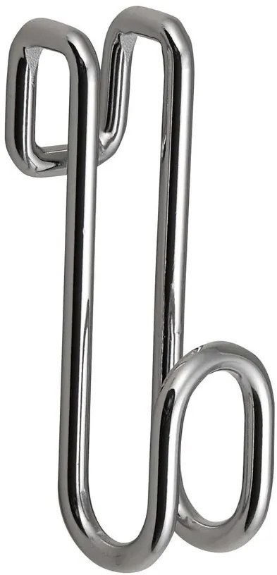 Aqualine Aqualine, Závesný háčik na sprchové zásteny, chróm, 37020