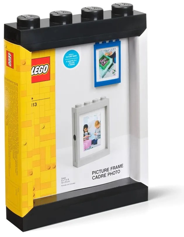 Čierny rámček na fotku LEGO®, 19,3 x 26,8 cm