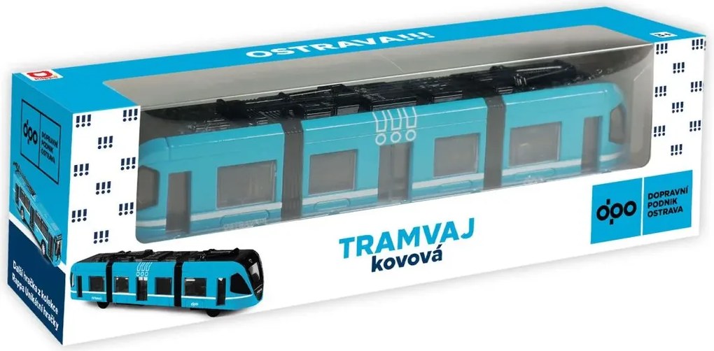 RAPPA Kovová električka DPO Ostrava - 23 cm