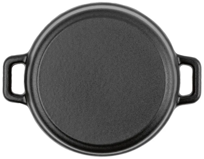 GSW Súprava liatinových mini servírovacích hrncov, 2-dielna (čierna)  (100354492)