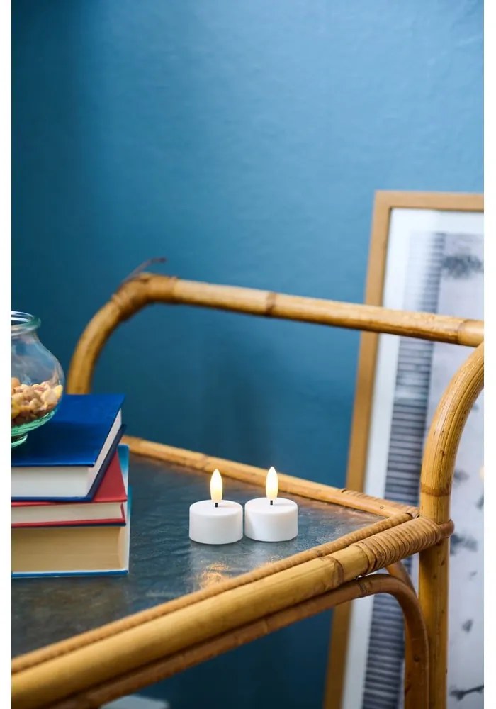 LED sviečky v súprave 2 ks (výška 2 cm) Sille Rechargeable – Sirius