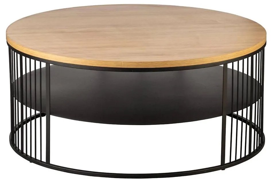 Eglo 424049 - Konferenčný stolík TOZAWA 36x80 cm hnedá/čierna EG424049