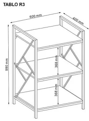 Regál Tablo I