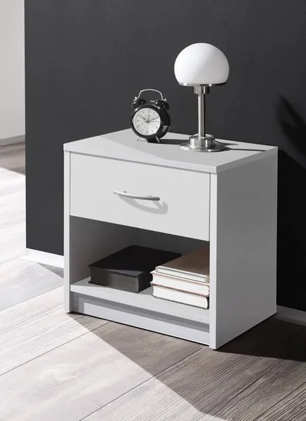 Nočný stolík Pepe, biely