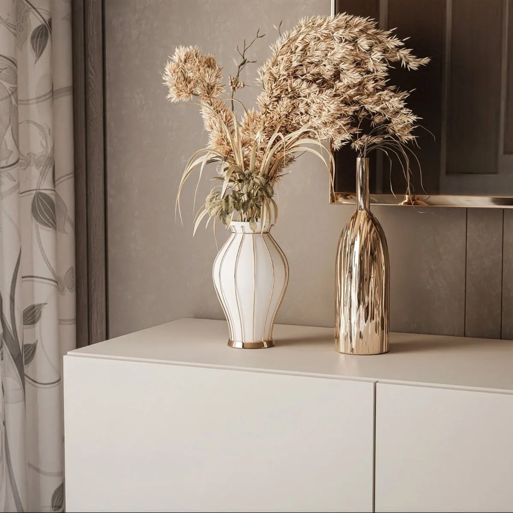 TV STOLÍK ELEGANTE KAŠMÍR + ZLATÉ NOŽIČKY 200 cm