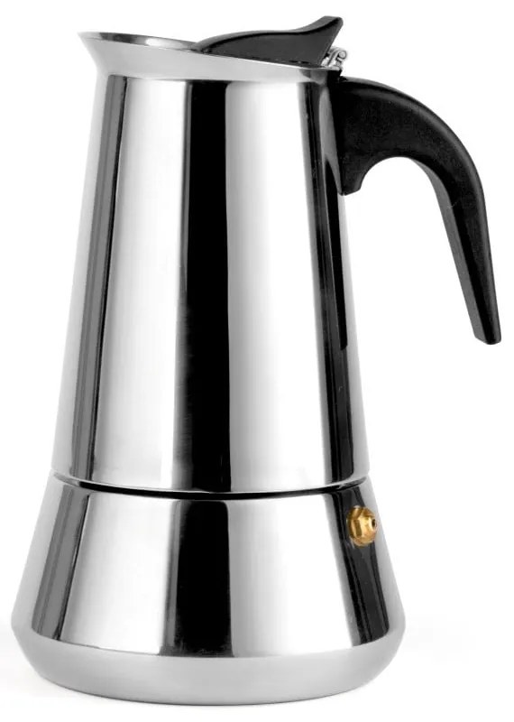 Moka kanvička z nehrdzavejúcej ocele v striebornej farbe 400 ml Trevi – Leopold Vienna