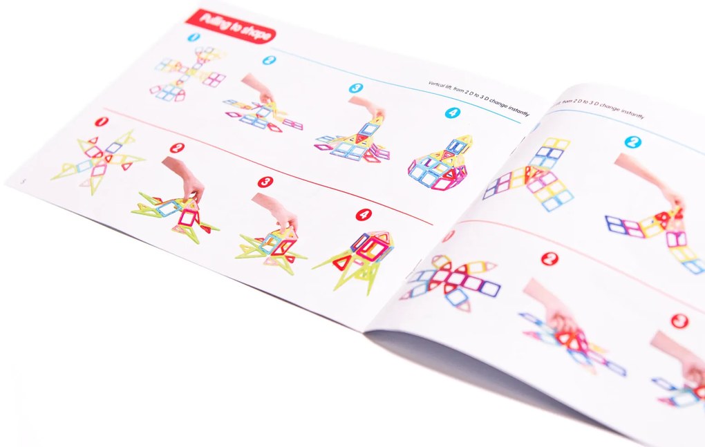 KIK KX9679 Magnetická stavebnica Magical Magnet - 20 dielov