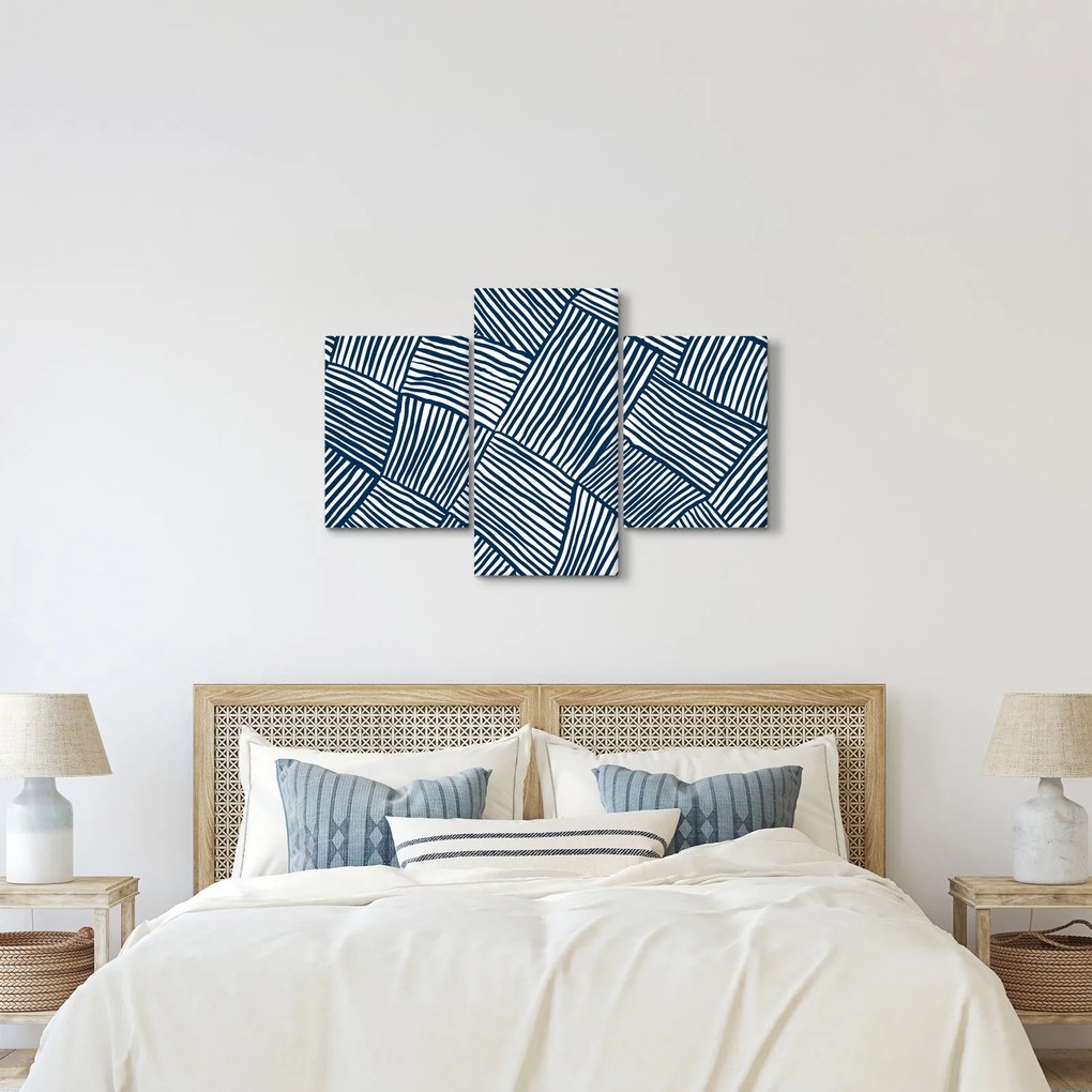 Obraz - 3D línia (90x60 cm)