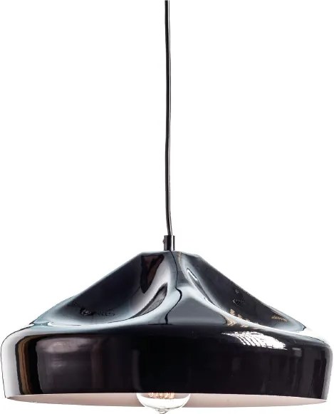 Závesné svietidlo Glossy Black Ø 36 cm