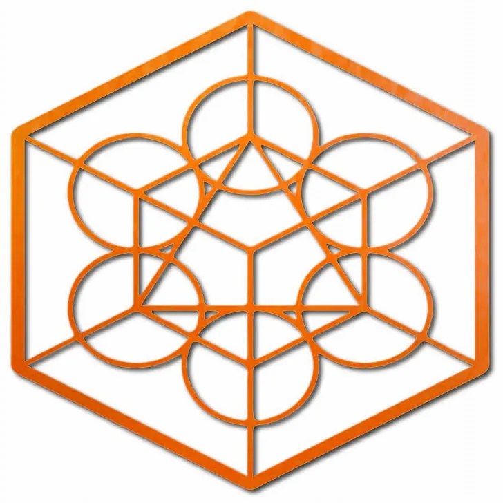 Drevený geometrický obraz na stenu žatva I SENTOP PR0336
