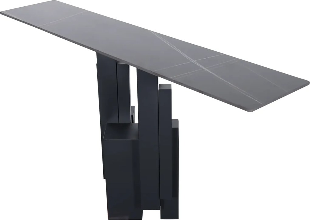 Konzolový stol Modig 150 cm čierny
