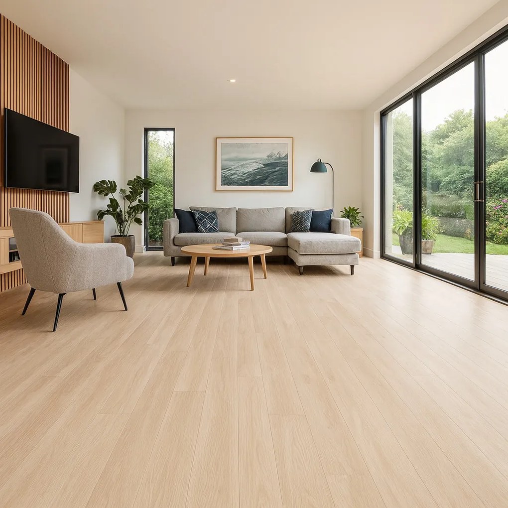 Gerflor, PVC podlaha - lino Loftex 2171 Boutic Naturel, na mieru, šíře 2m,4m, béžová, filc, chodba / predsieň