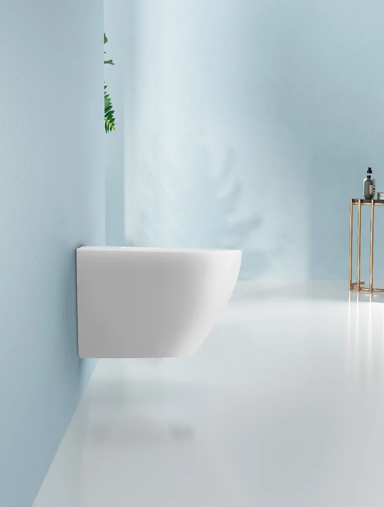 Cerano Fizo, keramický závesný bidet 490x360x370 mm, biela matná, CER-CER-417413