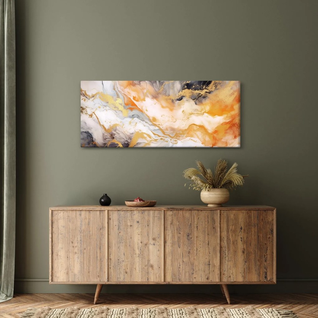 Obraz - Mramorované pozadie (120x50 cm)