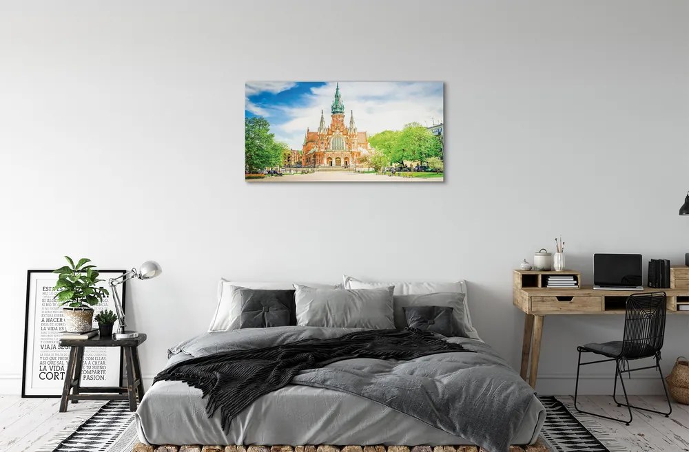 Obraz na plátne Katedrála Krakow 120x60 cm
