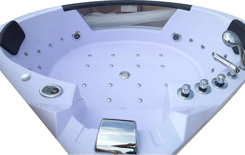 BPS-koupelny Hydromasážna vírivá vaňa Orino 632 157x157